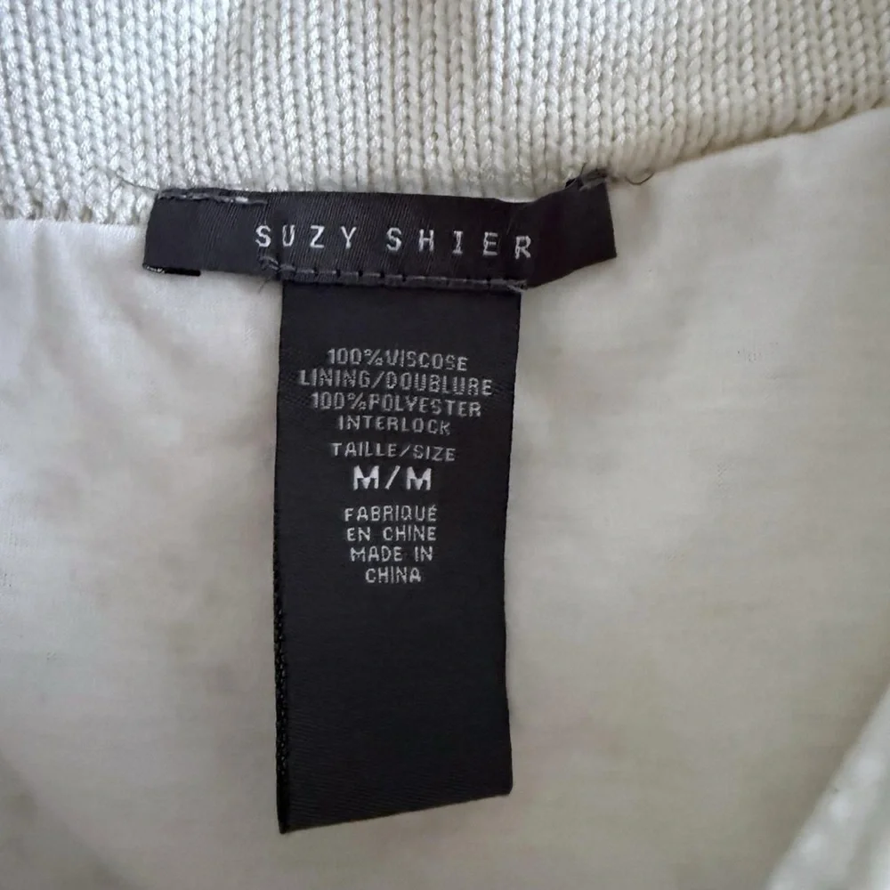 White Crochet Midi Skirt Size M - Picture 5 of 5